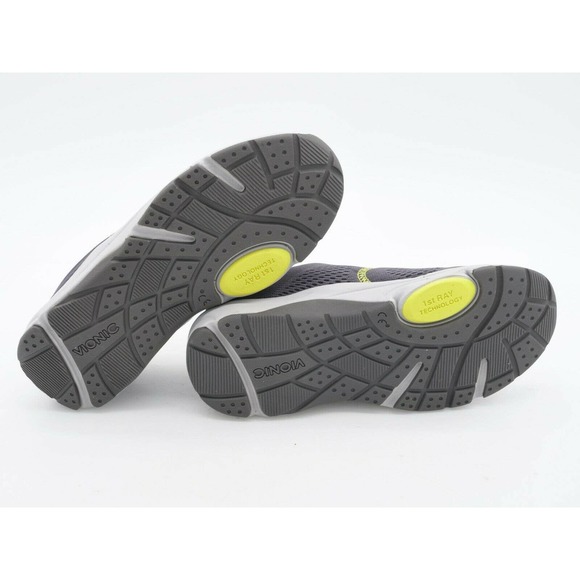 Vionic Action Emerald Womens 5 Walking Shoes Gray Mesh Lace Up Orthotic Sneakers - Picture 10 of 10